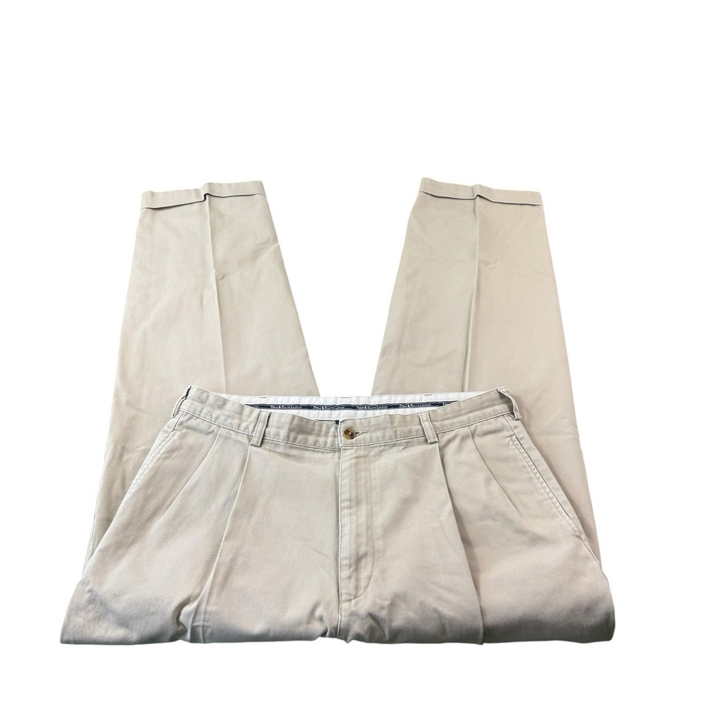 Polo Ralph Lauren Pleated Andrew VTG 90s Men's Chino Pant Size 36x31